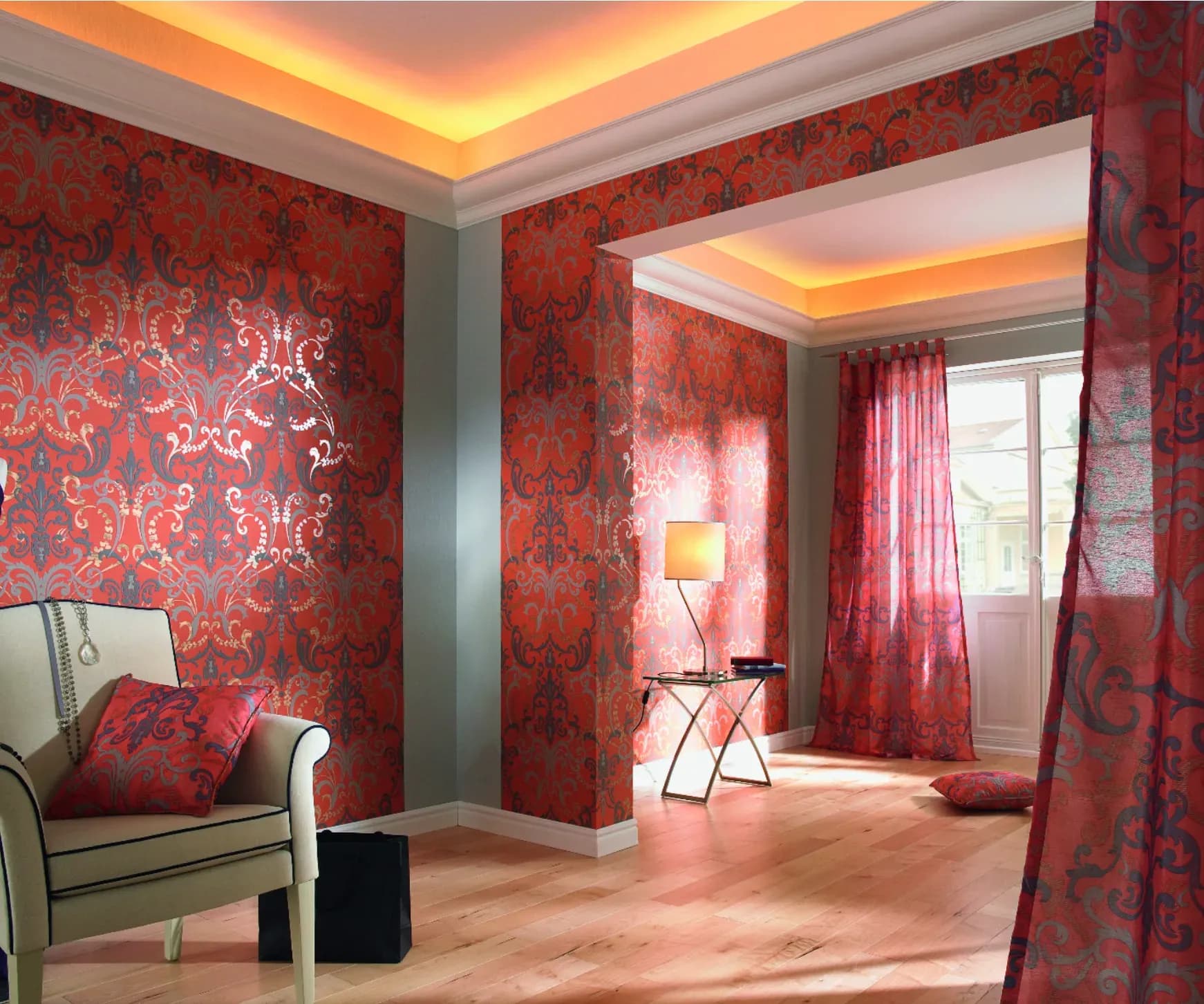 Große Stuck Lichtleiste Orac Decor