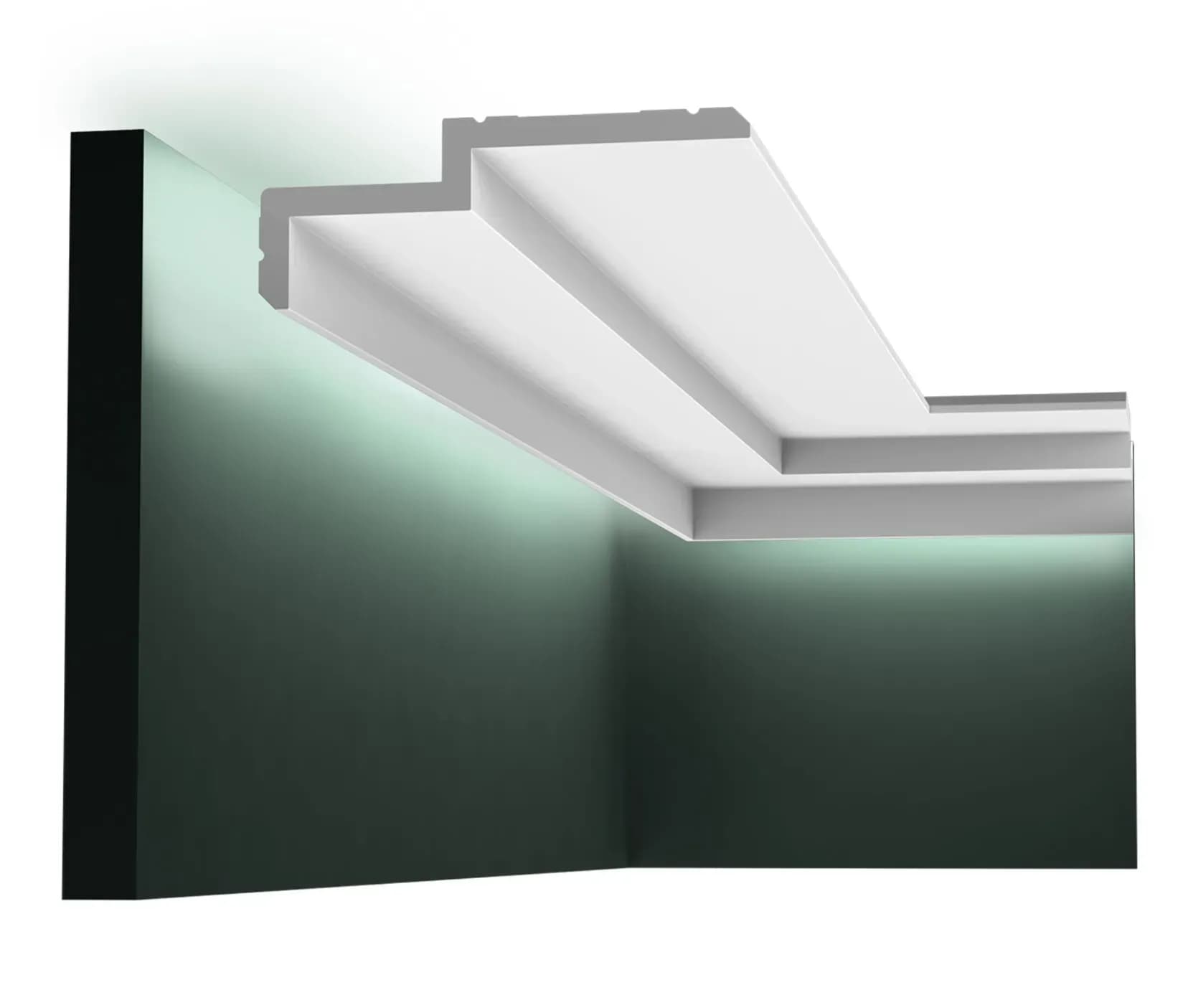 Stuck Lichtleiste für Indirekte Beleuchtung weiß