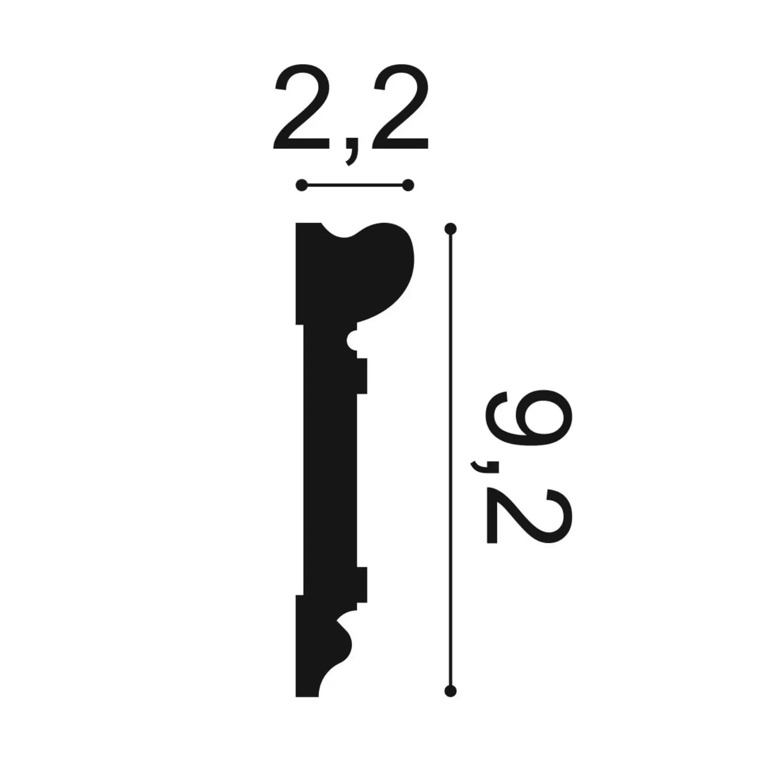 Orac Decor Wandleiste als Türeinrahmung nutzen