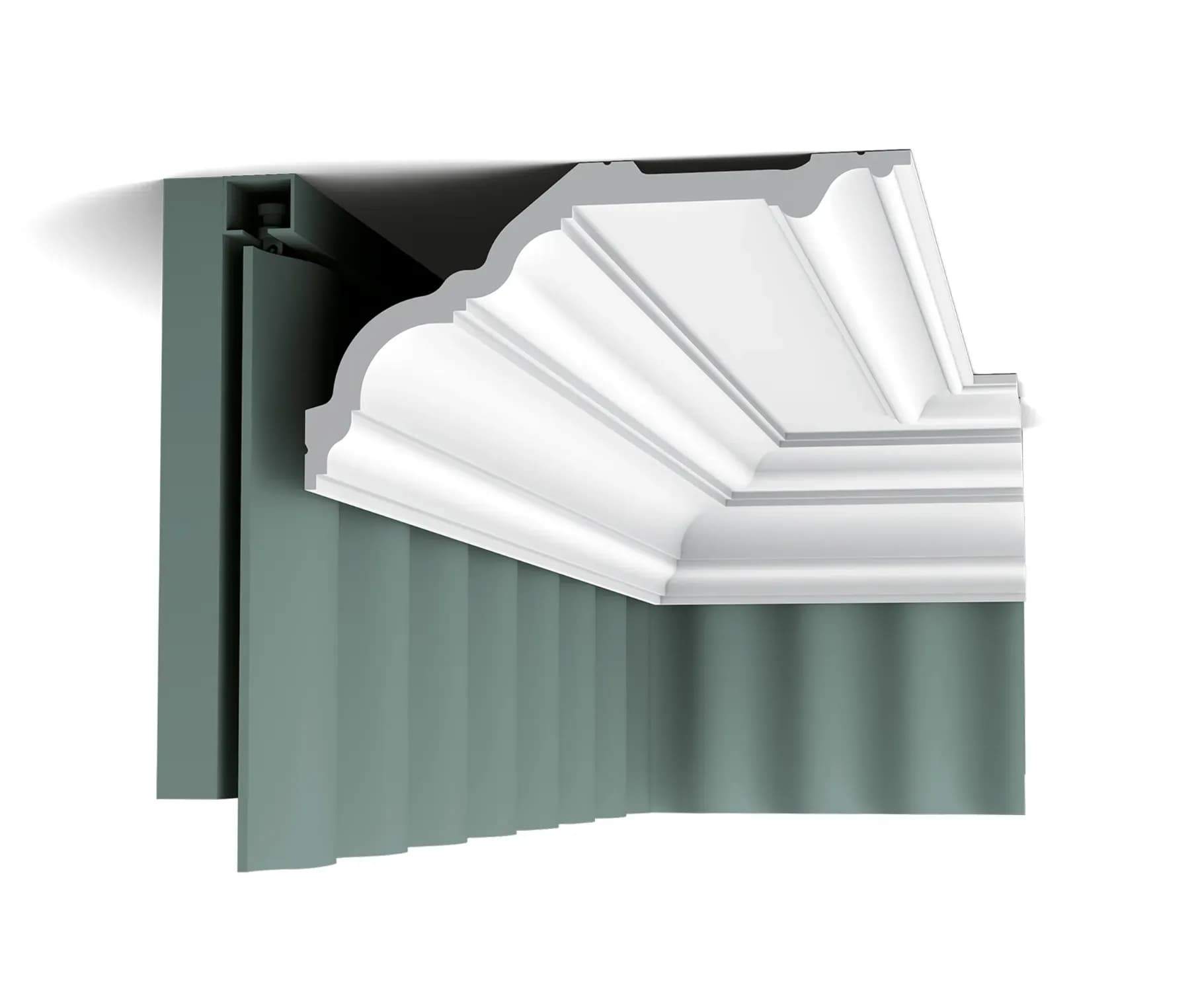 Orac Decor umweltfreundliche Cotswold-Stuckleiste weiß kaufen