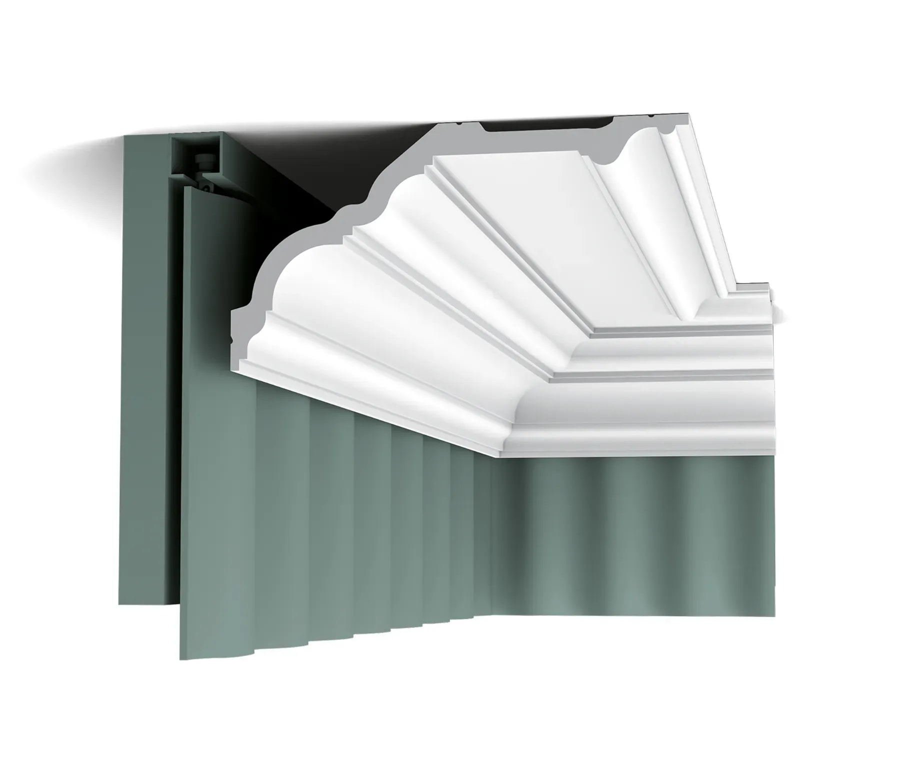 Orac Decor umweltfreundliche Cotswold-Stuckleiste weiß kaufen